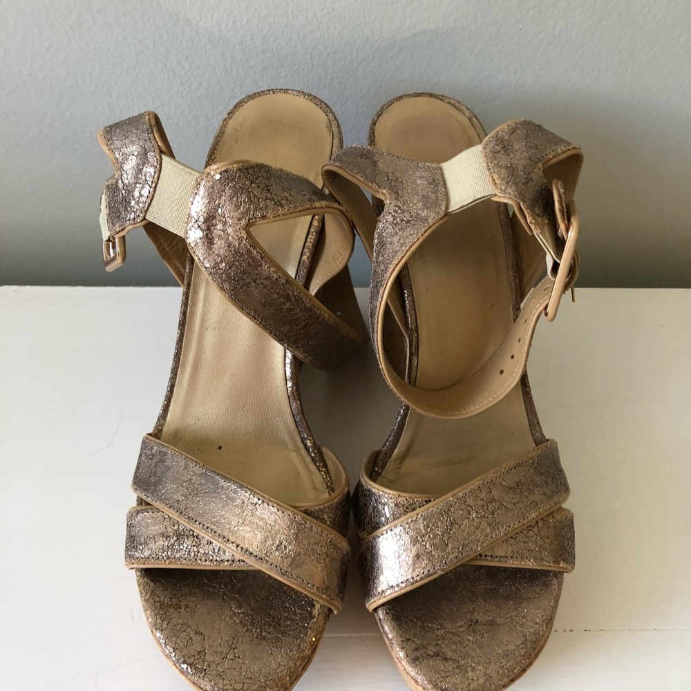 Stuart Weitzman Wedge Sandals